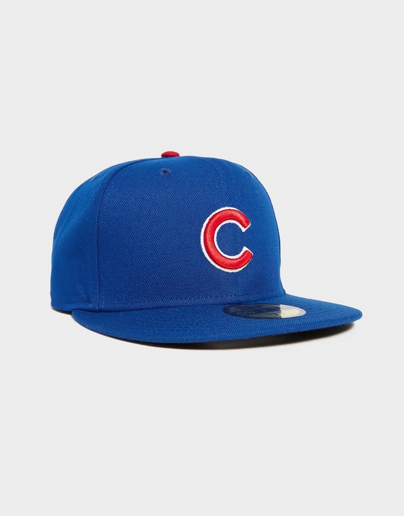 Czapka z daszkiem męska NEW ERA CZAPKA MLB AC PERF 5950 CUBS CHICAGO CUBS OTC 12572846 Niebieski