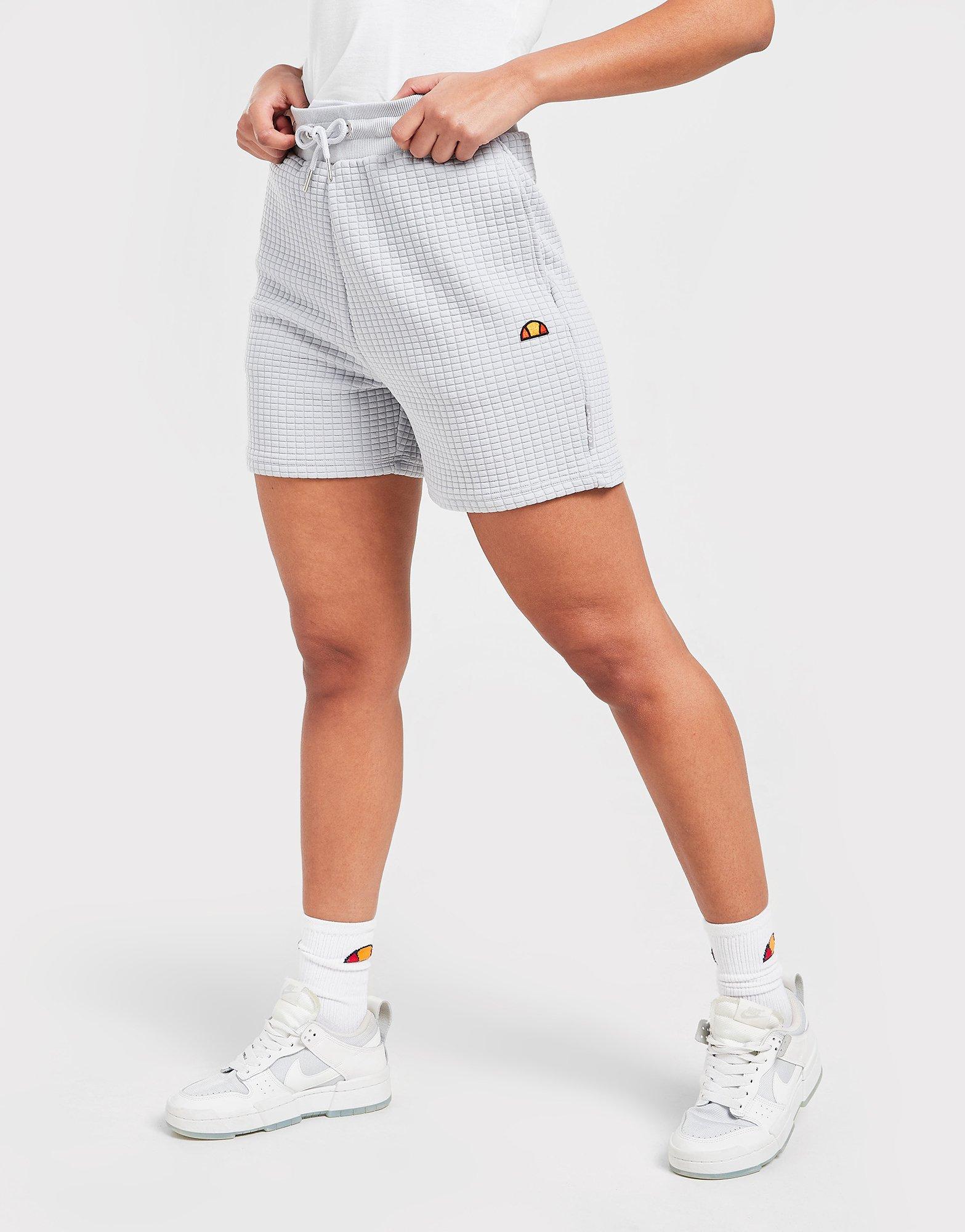 Дамски шорти ELLESSE ШОРТИ WAFFLE BOYFRIEND SHORTS SGM14174128 Сив
