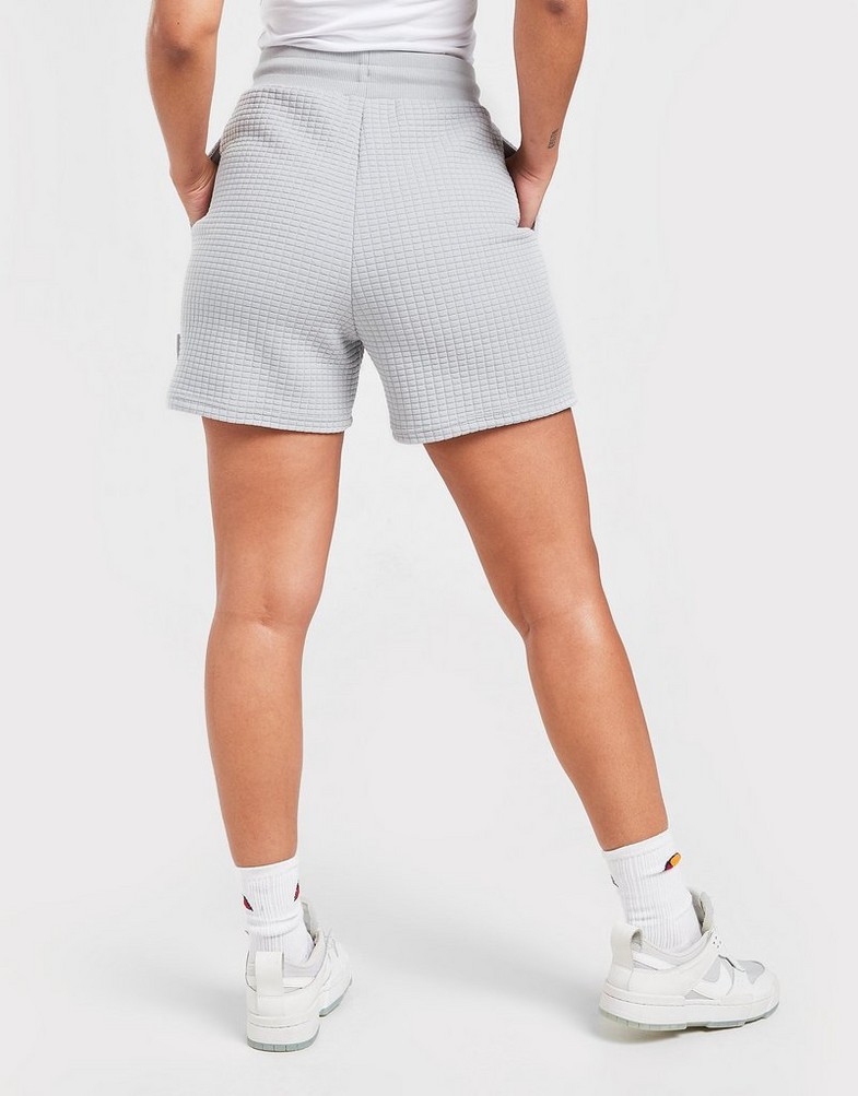Krótkie spodenki, szorty damskie ELLESSE SZORTY WAFFLE BOYFRIEND SHORTS SGM14174128 Szary