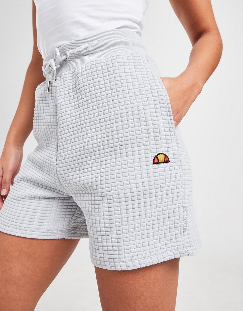 Krótkie spodenki, szorty damskie ELLESSE SZORTY WAFFLE BOYFRIEND SHORTS SGM14174128 Szary
