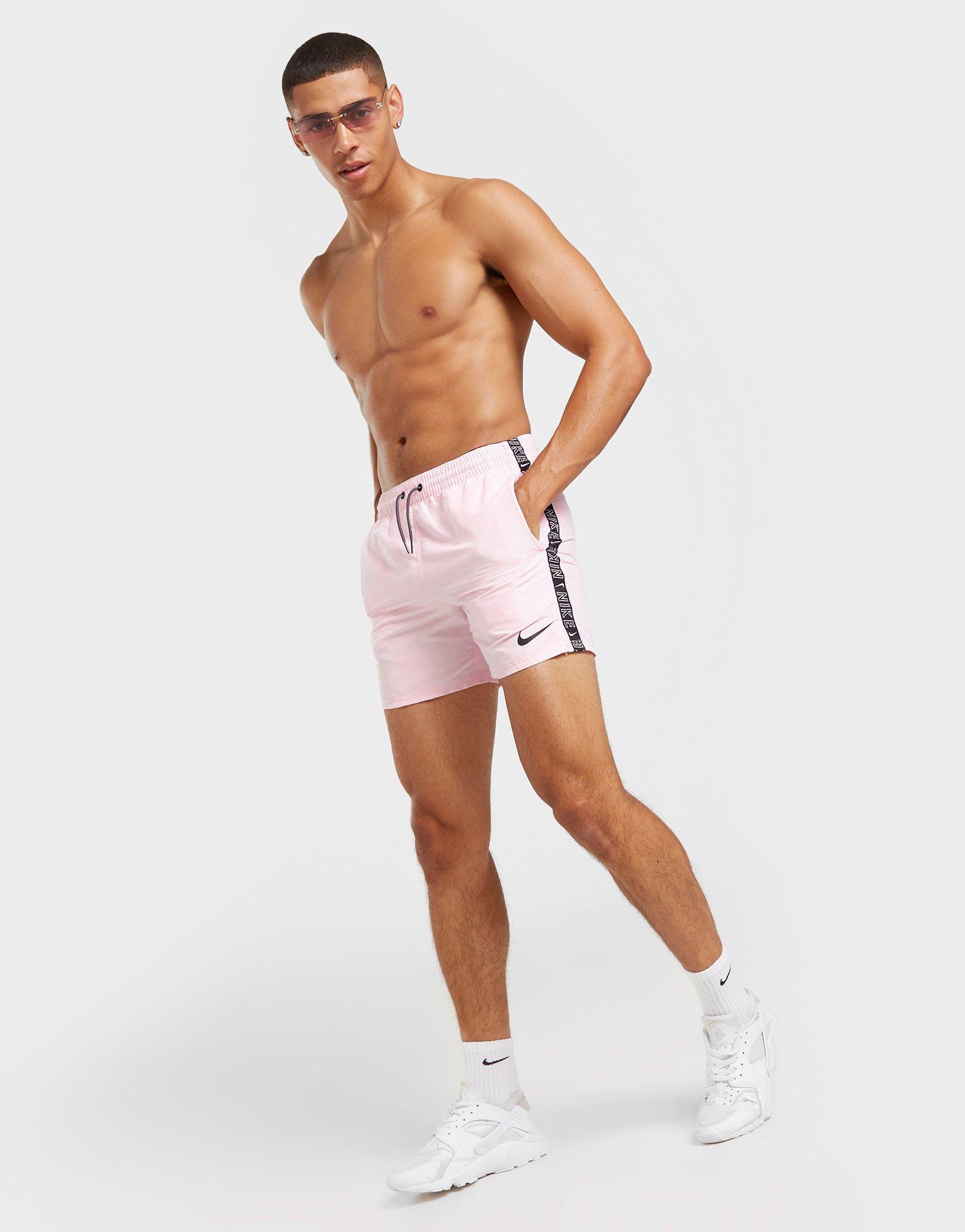 Férfi rövidnadrág NIKE SWIM TAPE SWIM NESSC488681 Rózsaszín