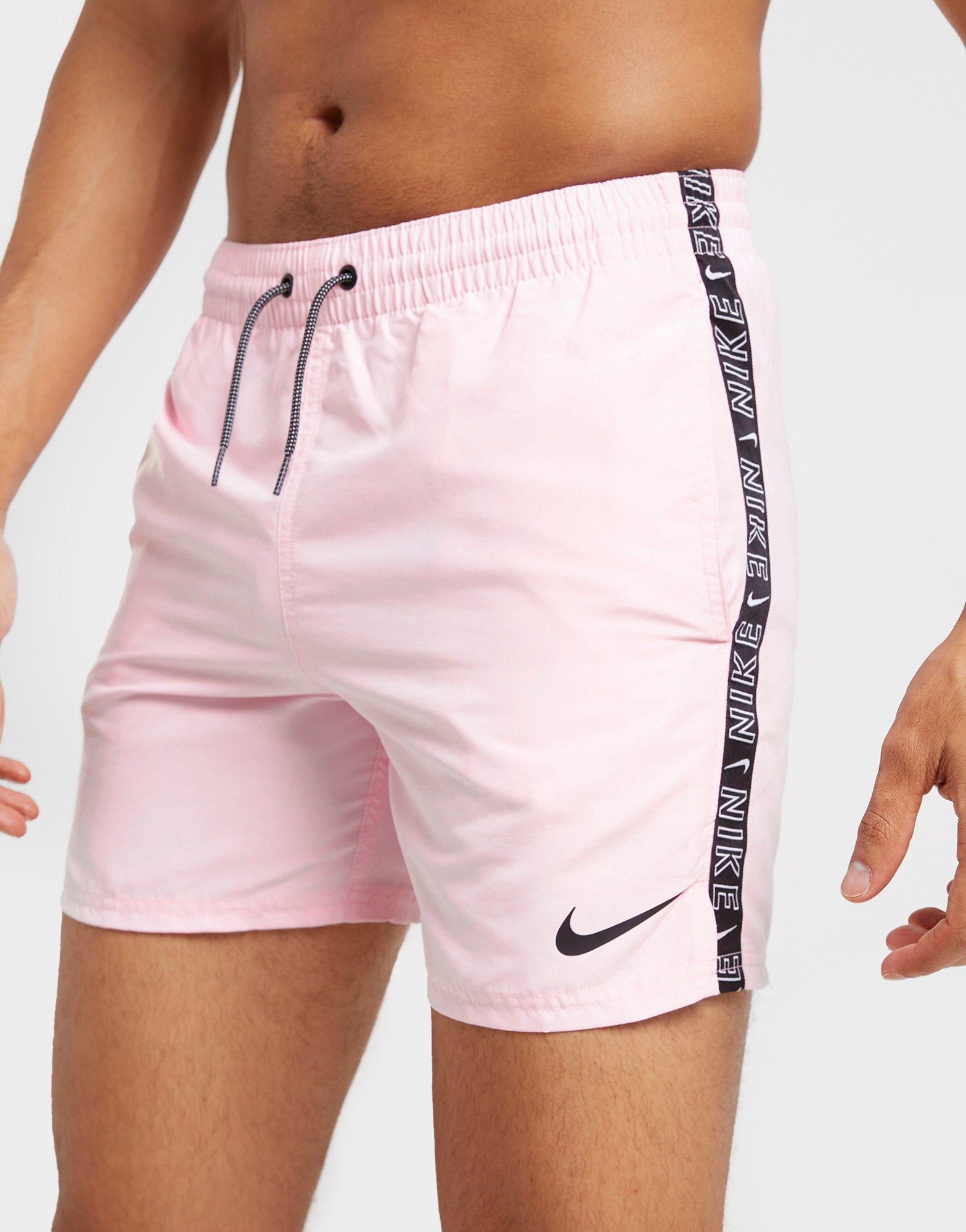 Férfi rövidnadrág NIKE SWIM TAPE SWIM NESSC488681 Rózsaszín