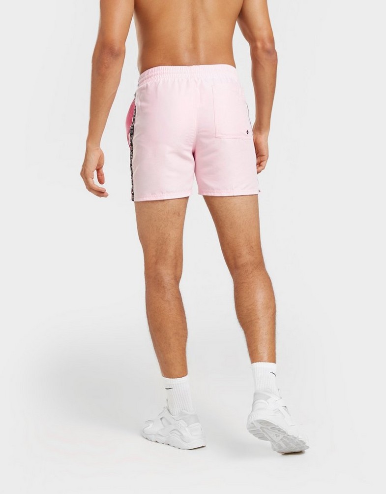 Pánske šortky NIKE SWIM TAPE SWIM NESSC488681 Ružová