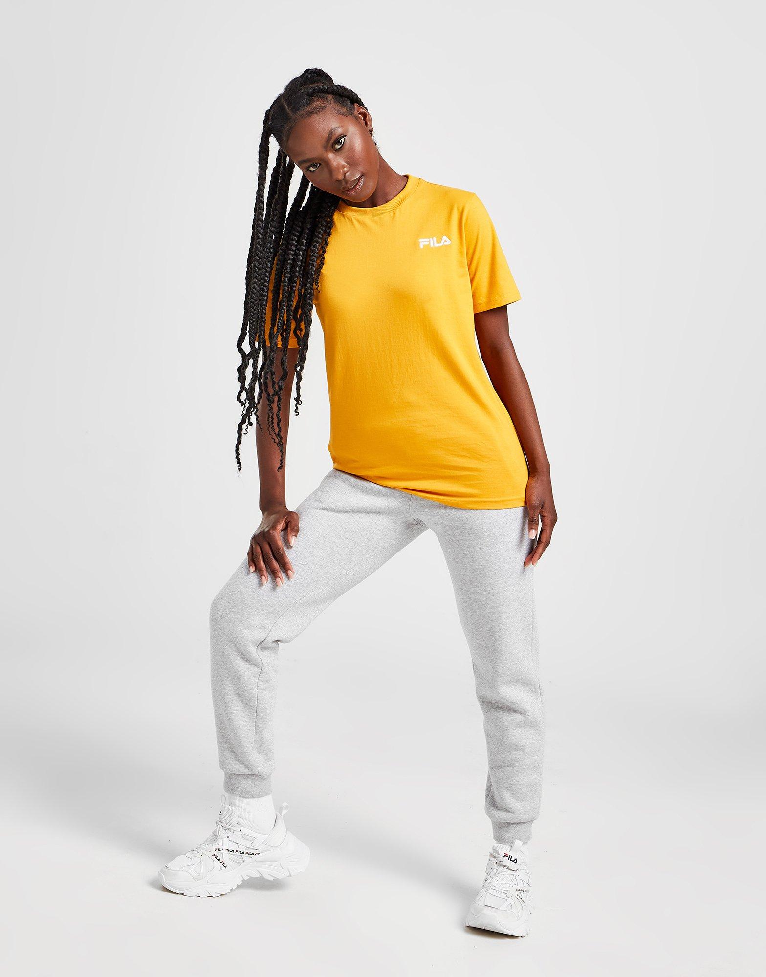 Dámske tričko FILA TRIČKO CORE BOYFRIEND TRIČKO SS21JDW045GOLD Žltá