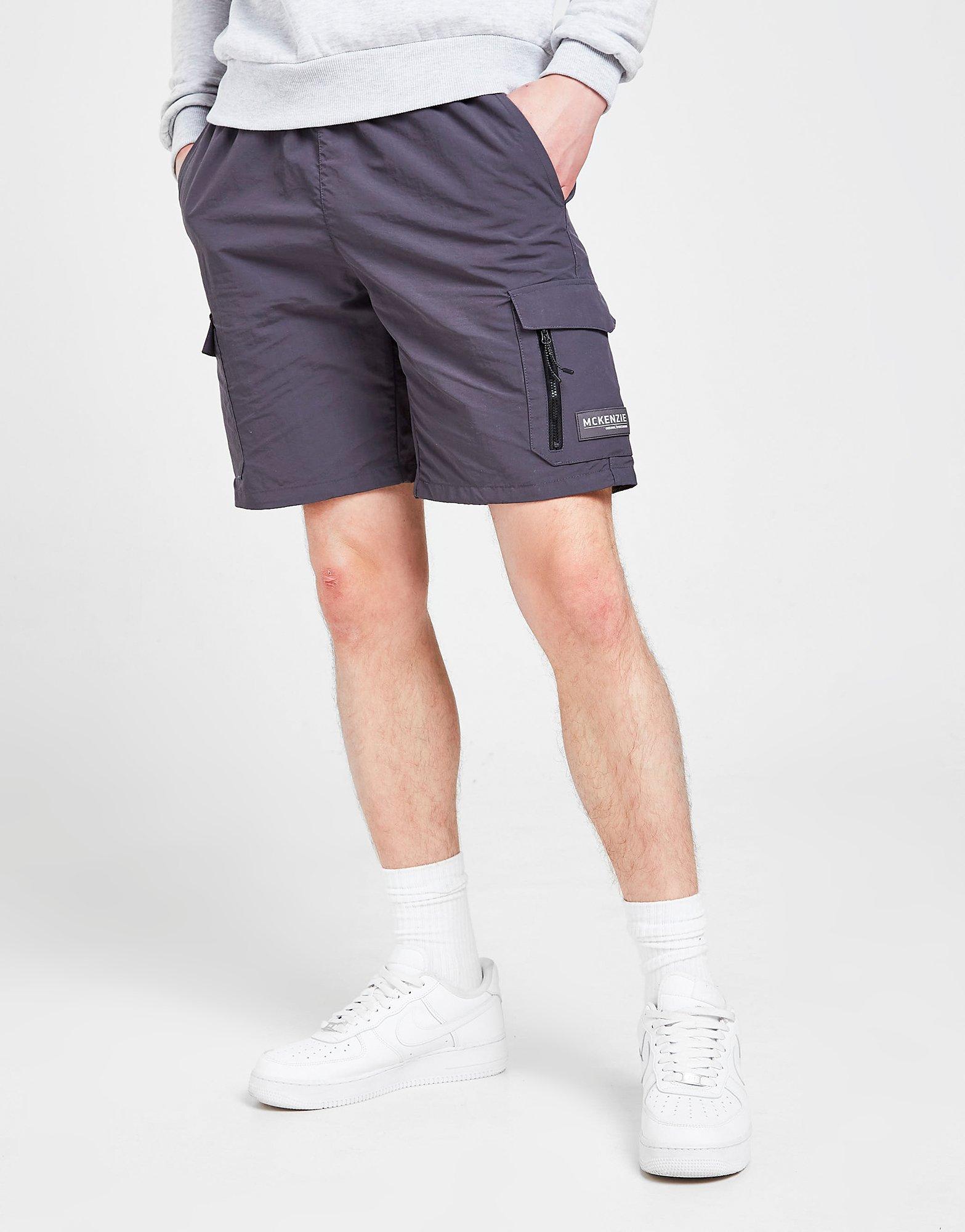 Мъжки шорти MCKENZIE STEREO WOVEN CARGO SHORTS MCKTM15154 Сив