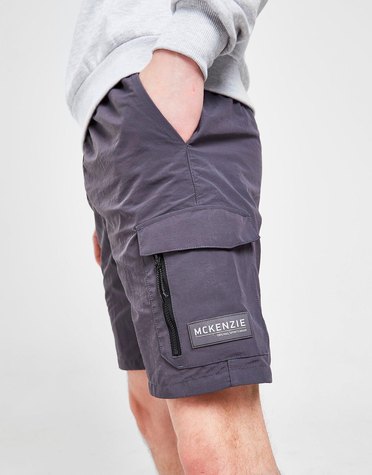 Мъжки шорти MCKENZIE STEREO WOVEN CARGO SHORTS MCKTM15154 Сив