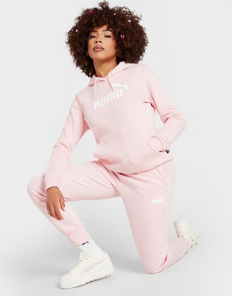 Dámske nohavice PUMA NOHAVICE  CORE JOGGERS 58684116 Ružová