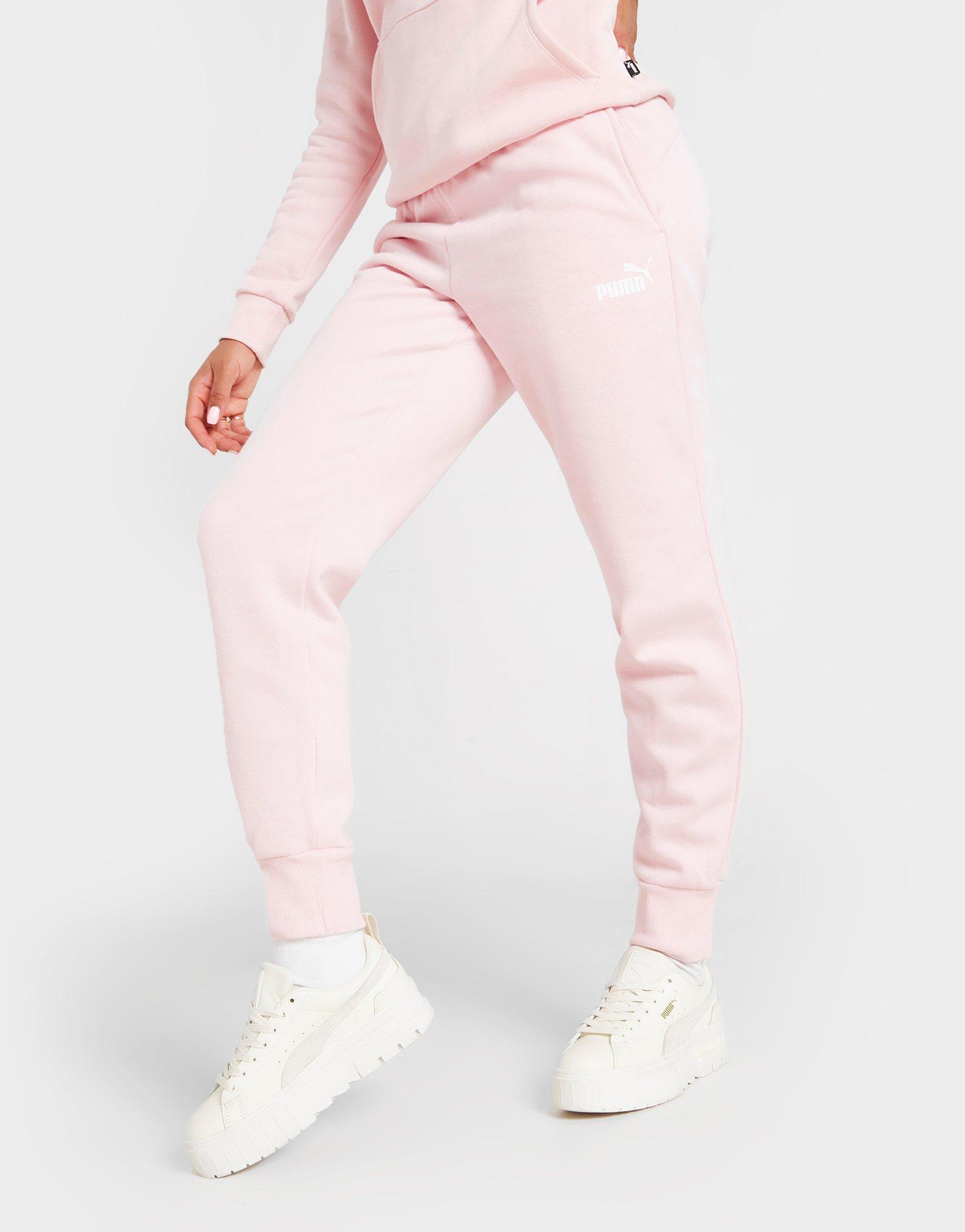 Dámske nohavice PUMA NOHAVICE  CORE JOGGERS 58684116 Ružová