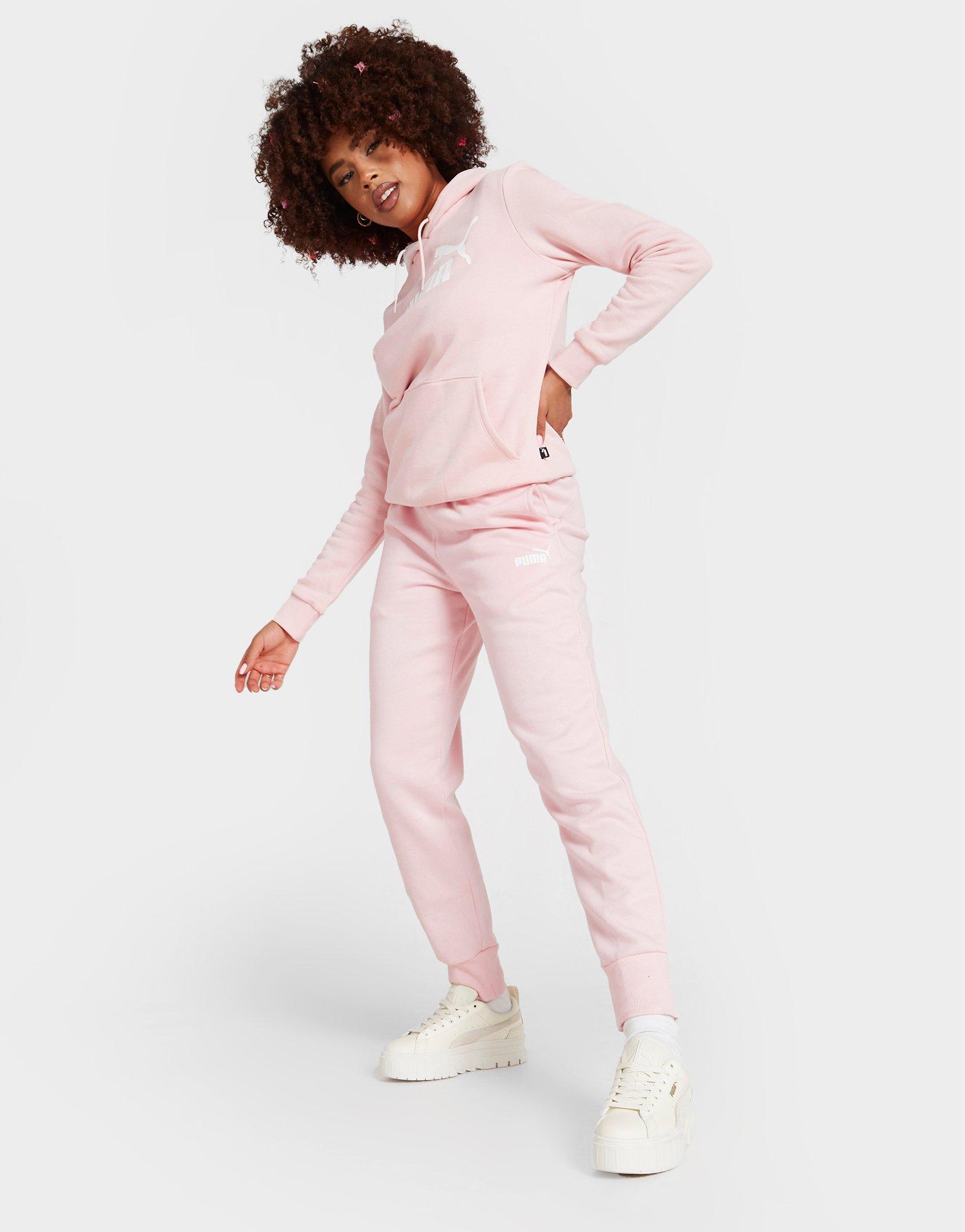 Dámske nohavice PUMA NOHAVICE  CORE JOGGERS 58684116 Ružová