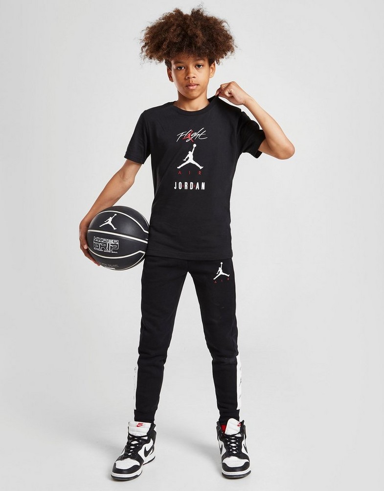 Koszulka, t-shirt dziecięcy JORDAN TRIPLE HIT T SHIRT JUNIOR 95B502023 Czarny