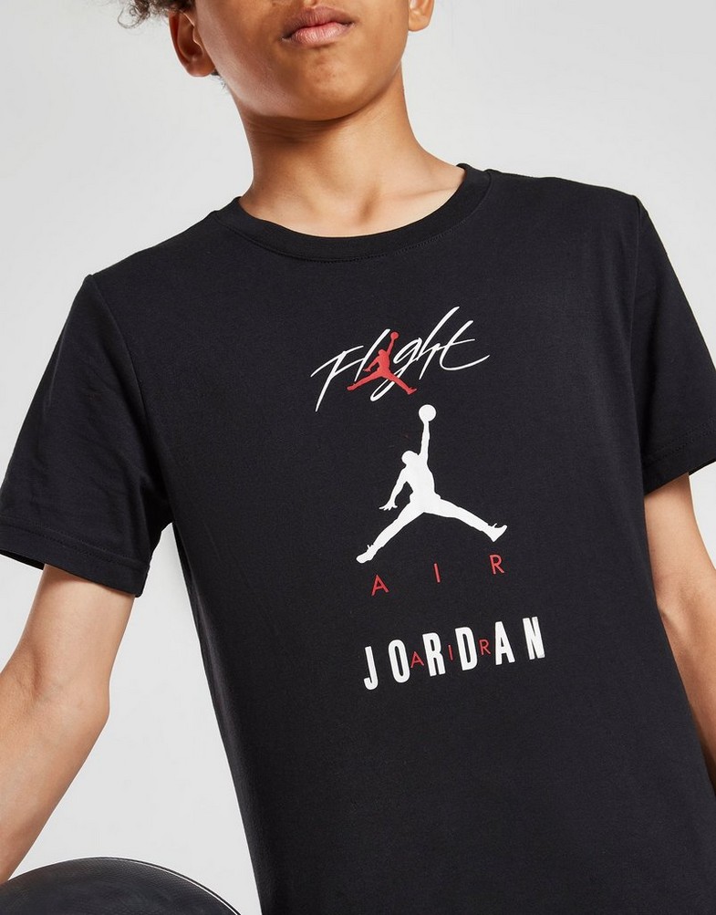 Koszulka, t-shirt dziecięcy JORDAN TRIPLE HIT T SHIRT JUNIOR 95B502023 Czarny