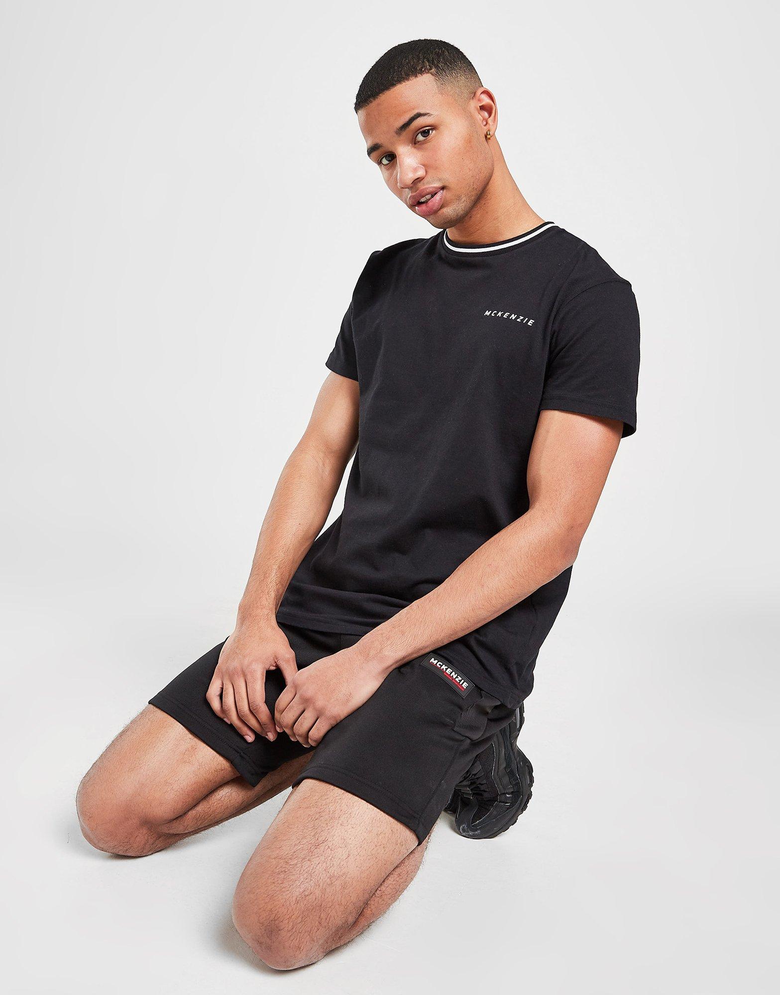 Pánske šortky MCKENZIE COOPER POLY SHORTS MCKTM15184 Čierna