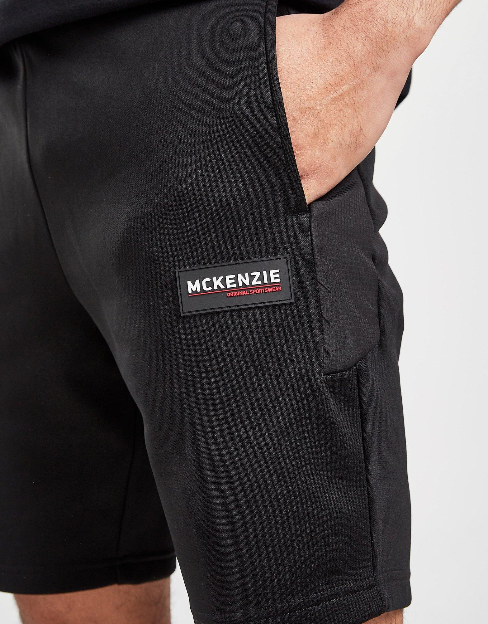 Pánske šortky MCKENZIE COOPER POLY SHORTS MCKTM15184 Čierna