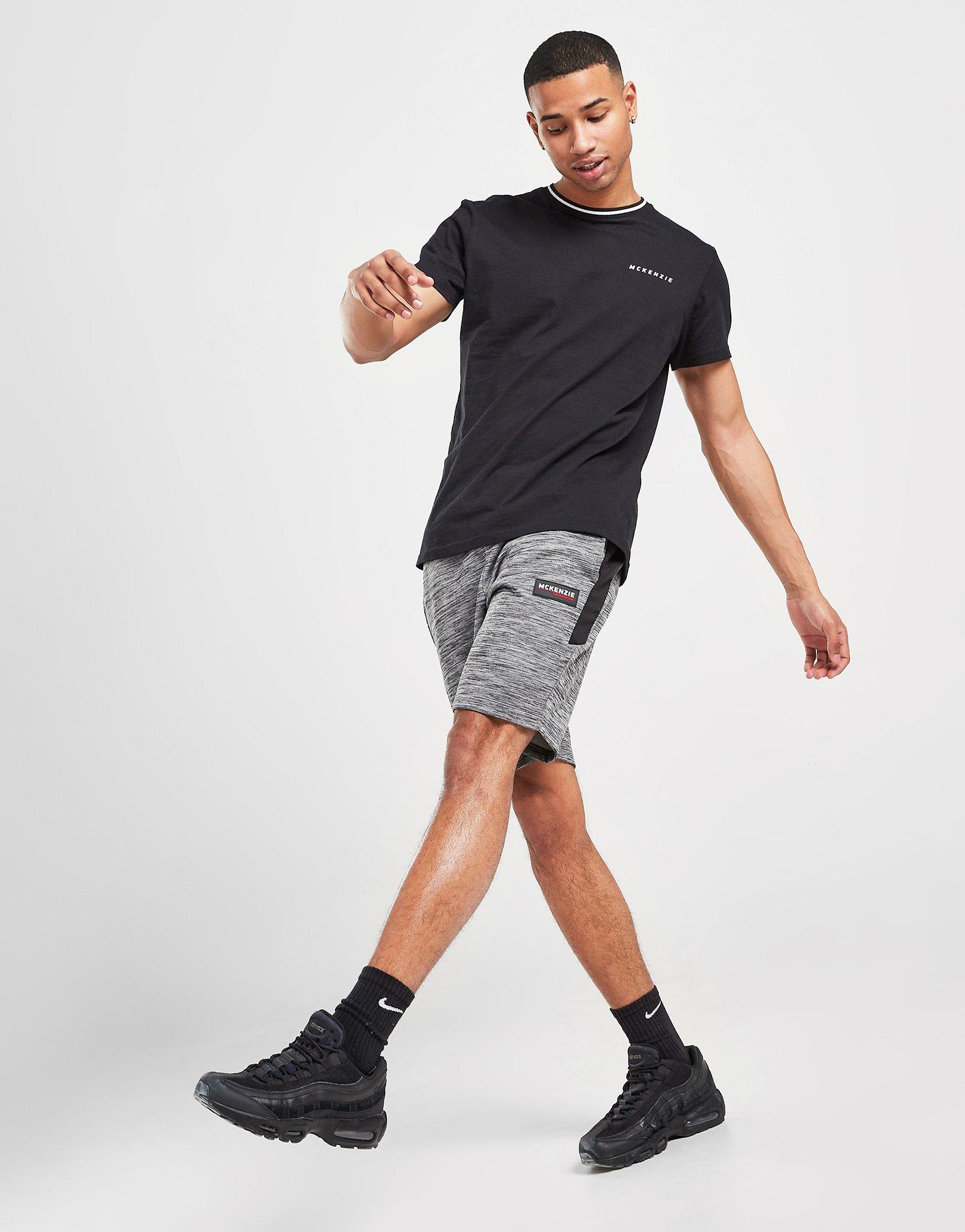 Pánske šortky MCKENZIE ŠORTKY  COOPER POLY SHORTS MCKTM15184 Čierna