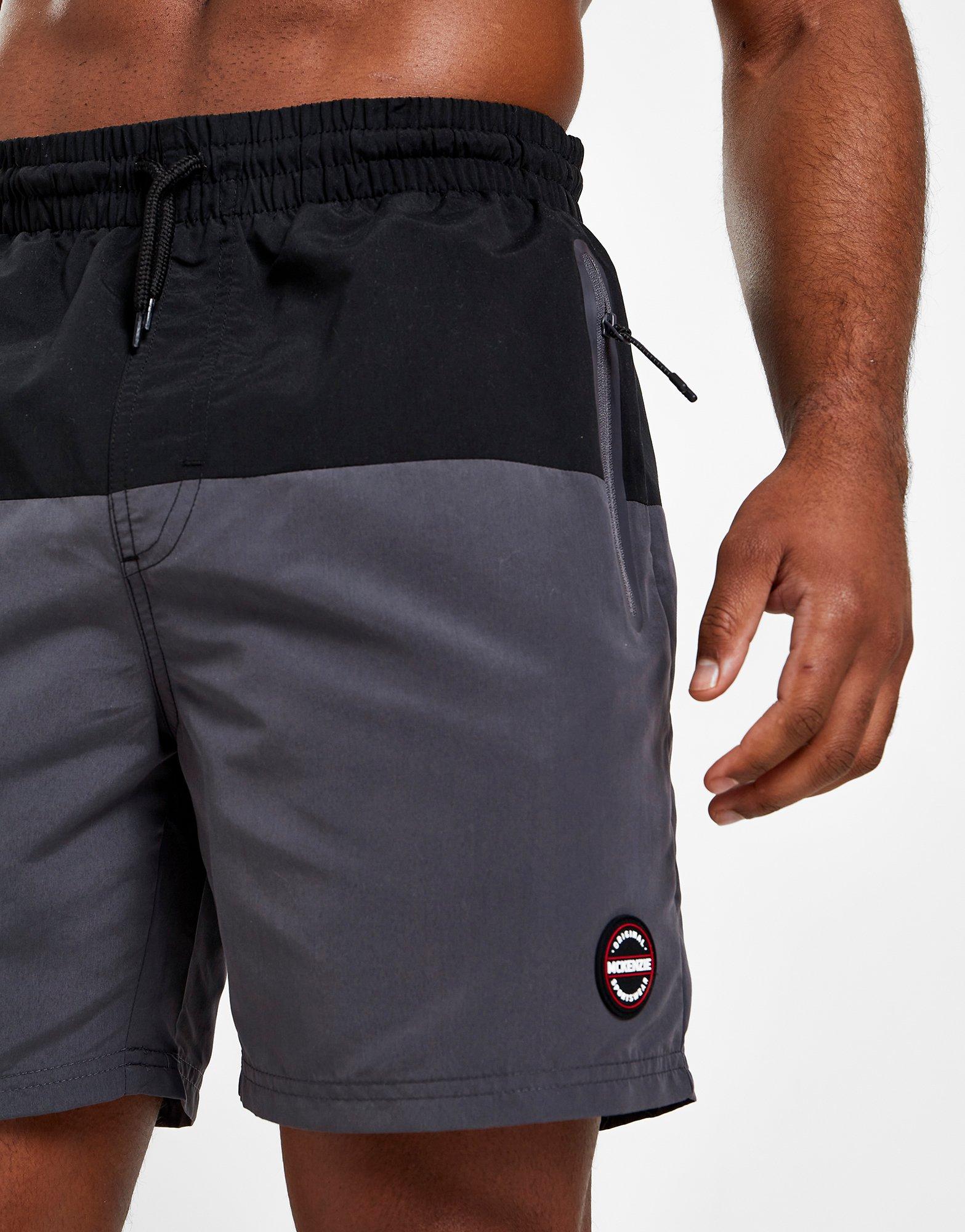 Pánske šortky MCKENZIE SPICA SWIM SHORTS MCKTM15025 Čierna