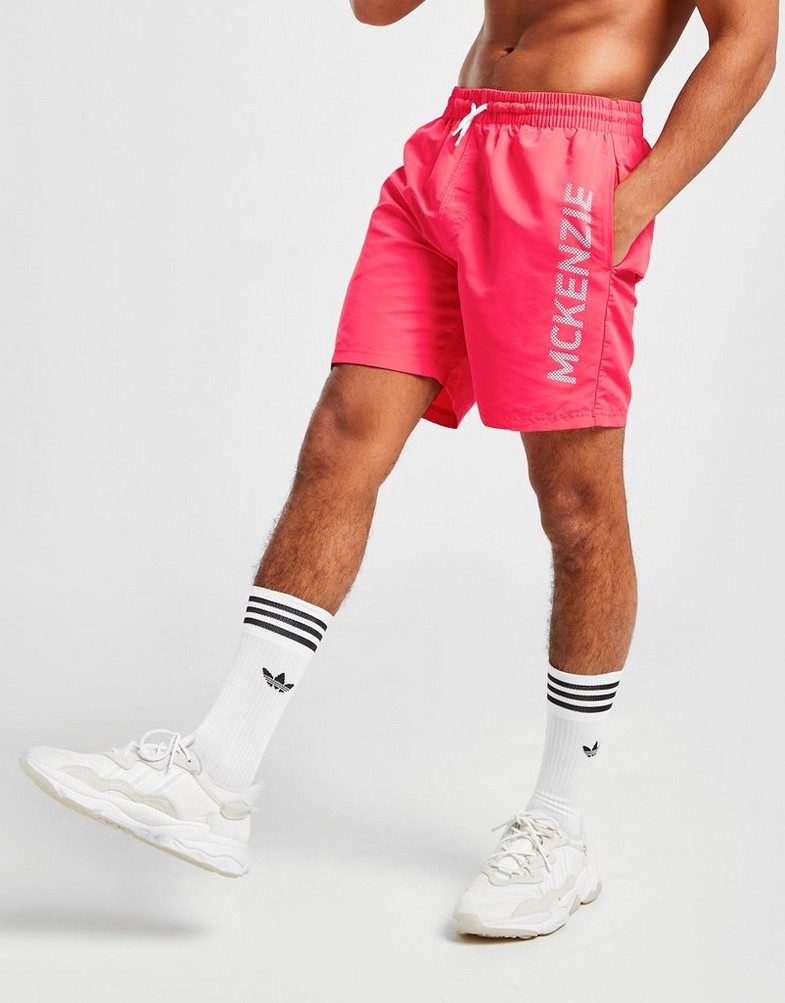 Krótkie spodenki, szorty męskie MCKENZIE TAURI SWIM SHORTS MCKTM15034 Różowy