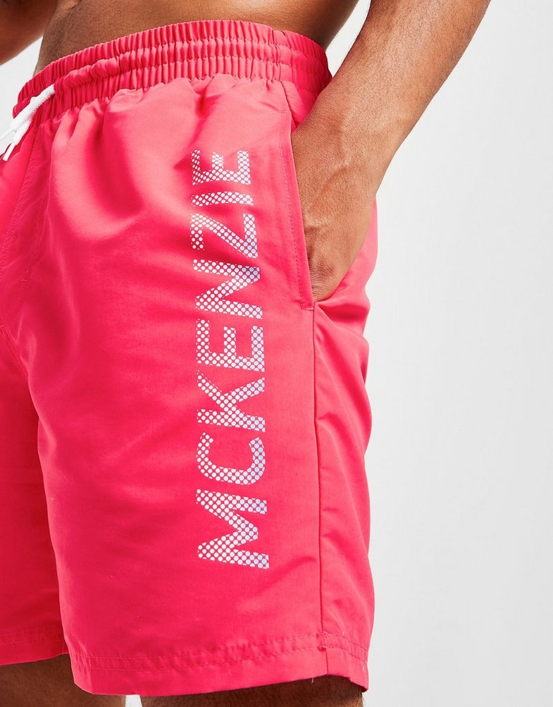 Krótkie spodenki, szorty męskie MCKENZIE TAURI SWIM SHORTS MCKTM15034 Różowy