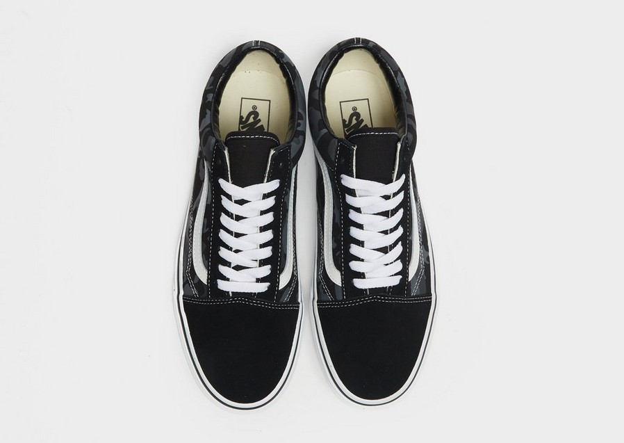 Pánske topánky skate VANS OLD SKOOL VN0A5JMIBLR1 Čierna