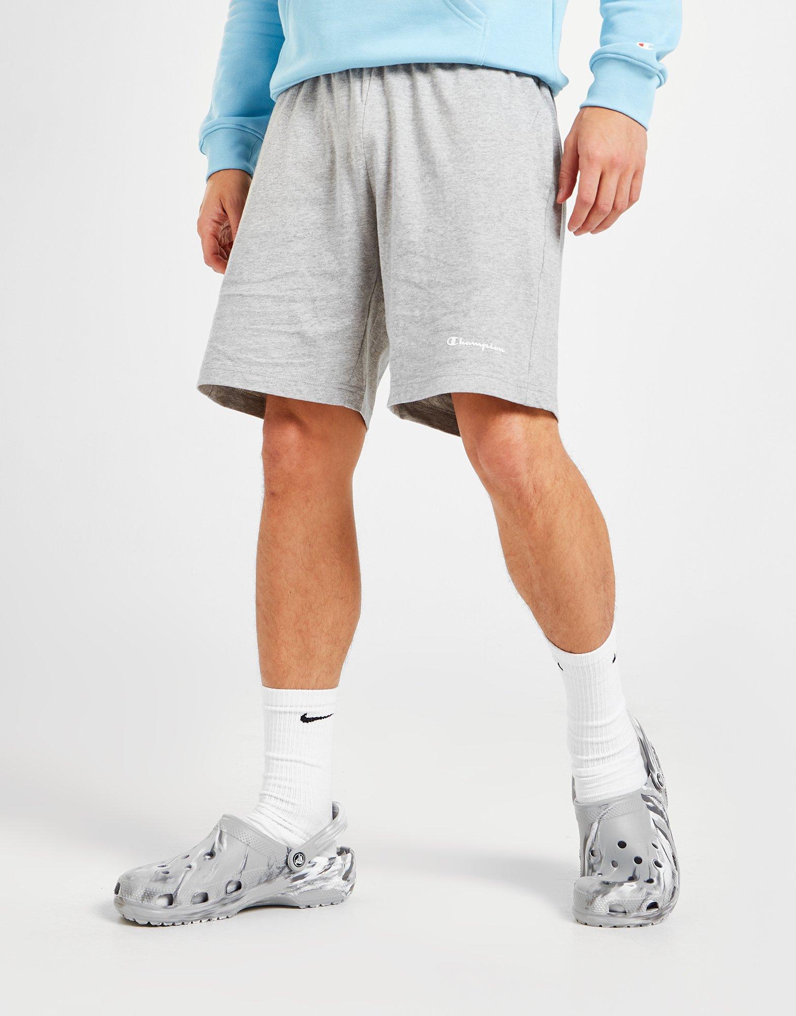 Pánske šortky CHAMPION JERSEY SHORTS  217441EM006 Sivá