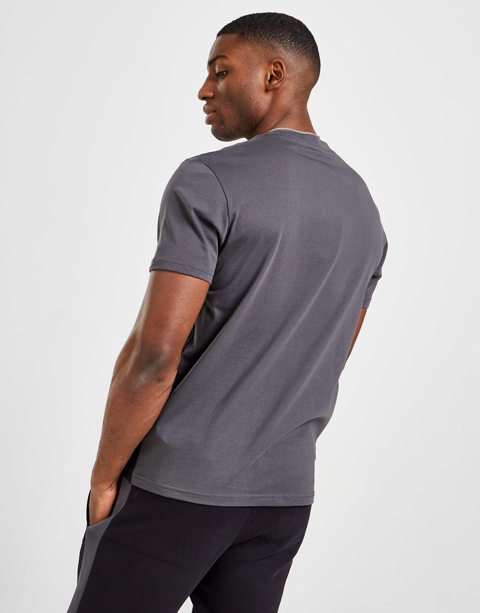 Pánske tričko CHAMPION COLOUR BLOCK TRIČKO  217055ES508 Čierna