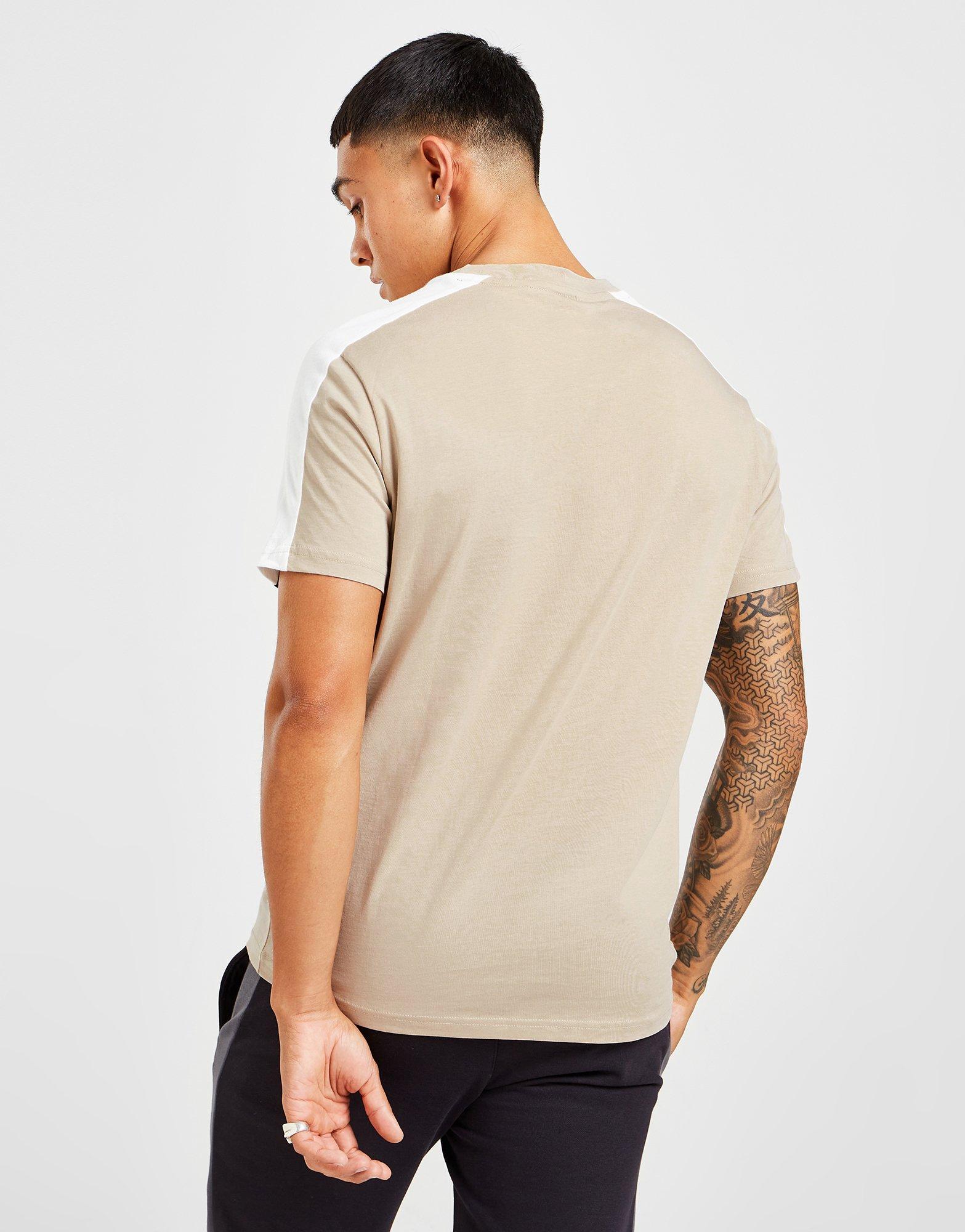 Pánske tričko CHAMPION PANEL TRIČKO  218426MS024 Sivá