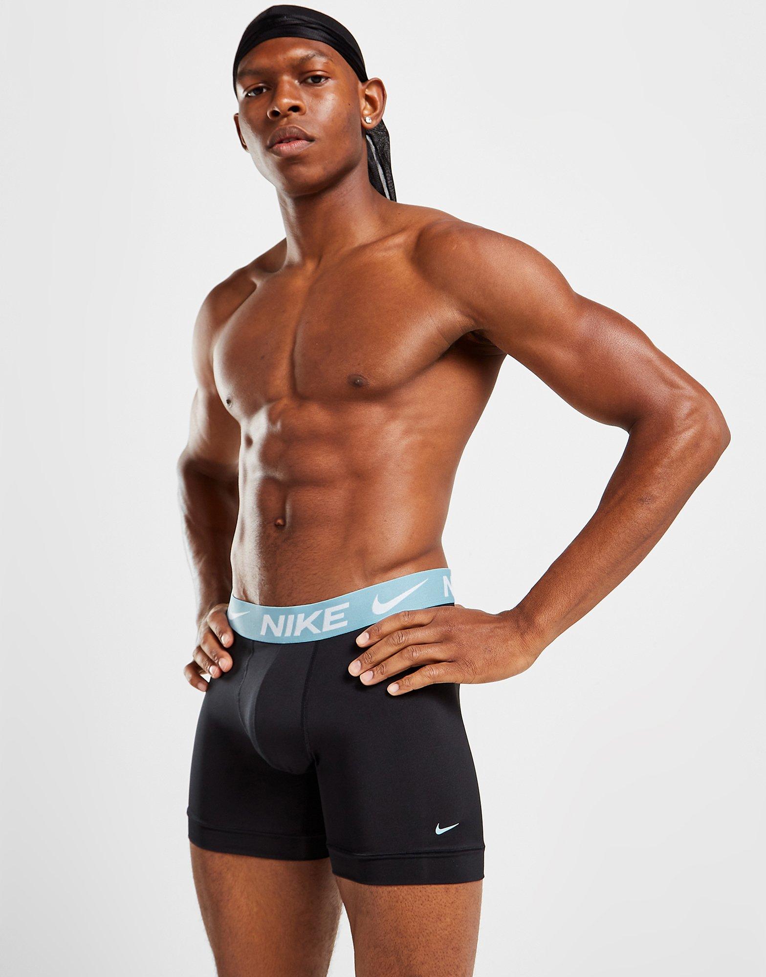 Pánska spodná bielizeň NIKE 3-PACK BOXERS  0000KE11571M9 Čierna