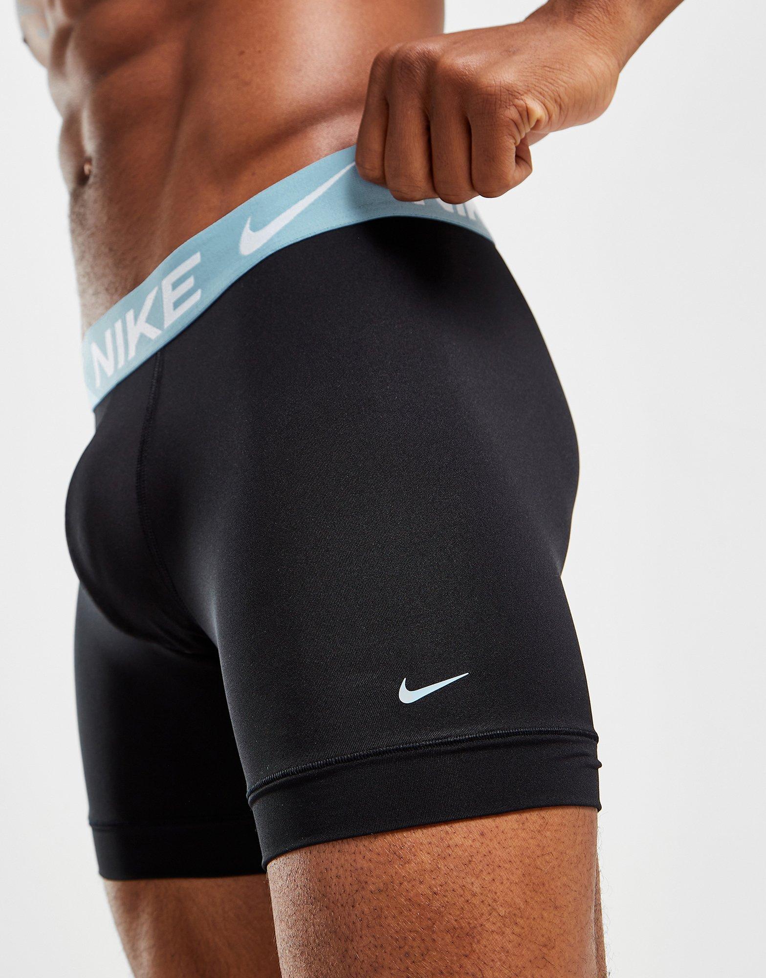 Pánska spodná bielizeň NIKE 3-PACK BOXERS  0000KE11571M9 Čierna