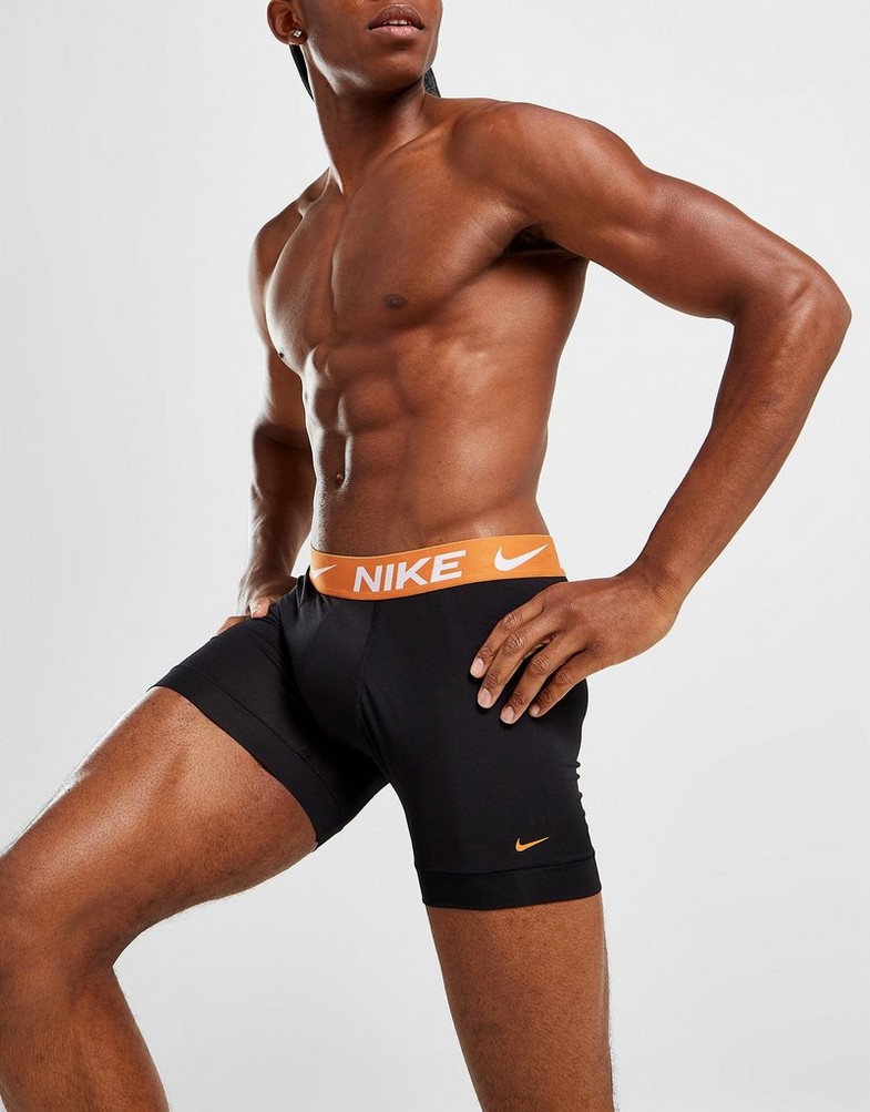 Pánska spodná bielizeň NIKE 3-PACK BOXERS  0000KE11571M9 Čierna