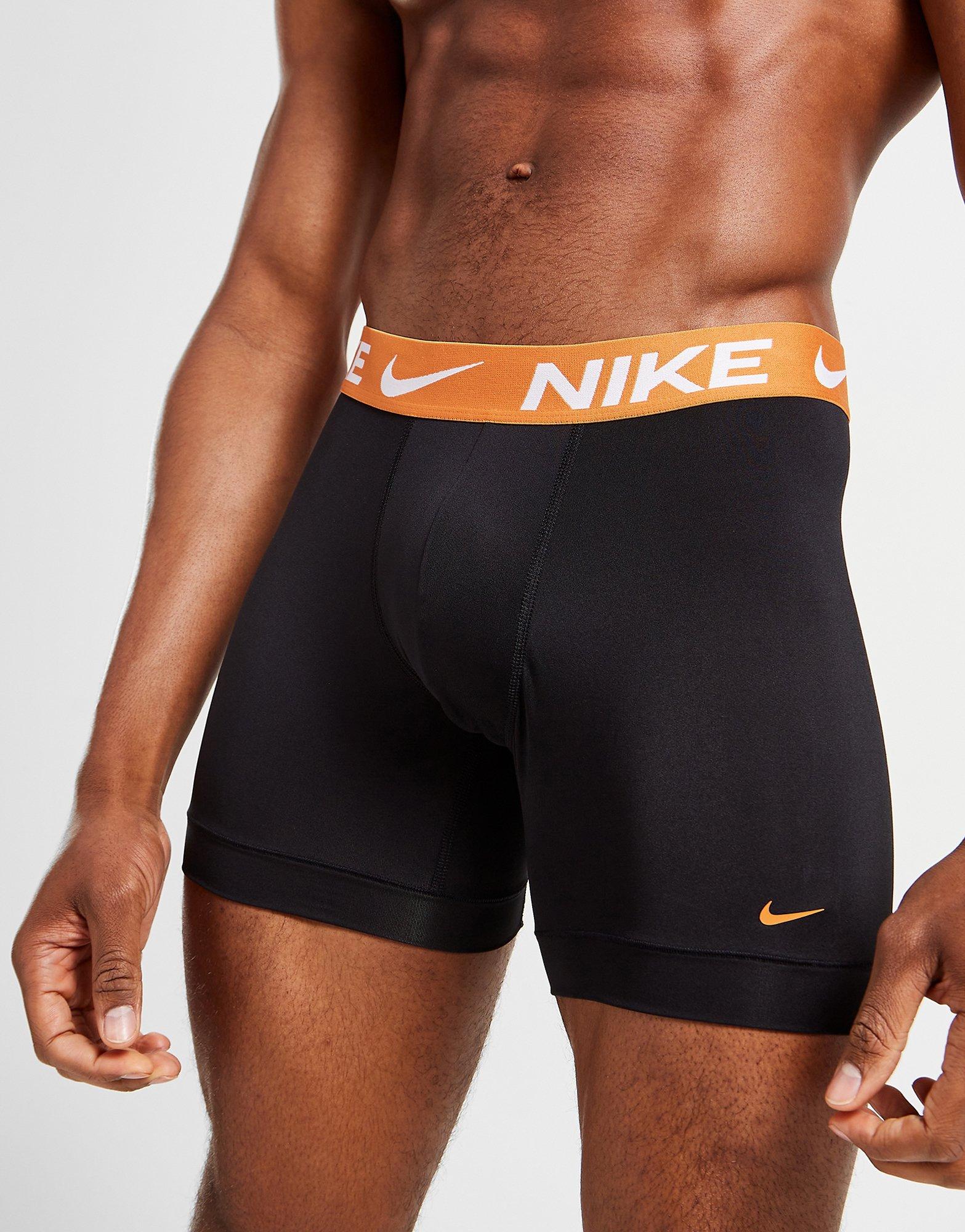 Pánska spodná bielizeň NIKE 3-PACK BOXERS  0000KE11571M9 Čierna