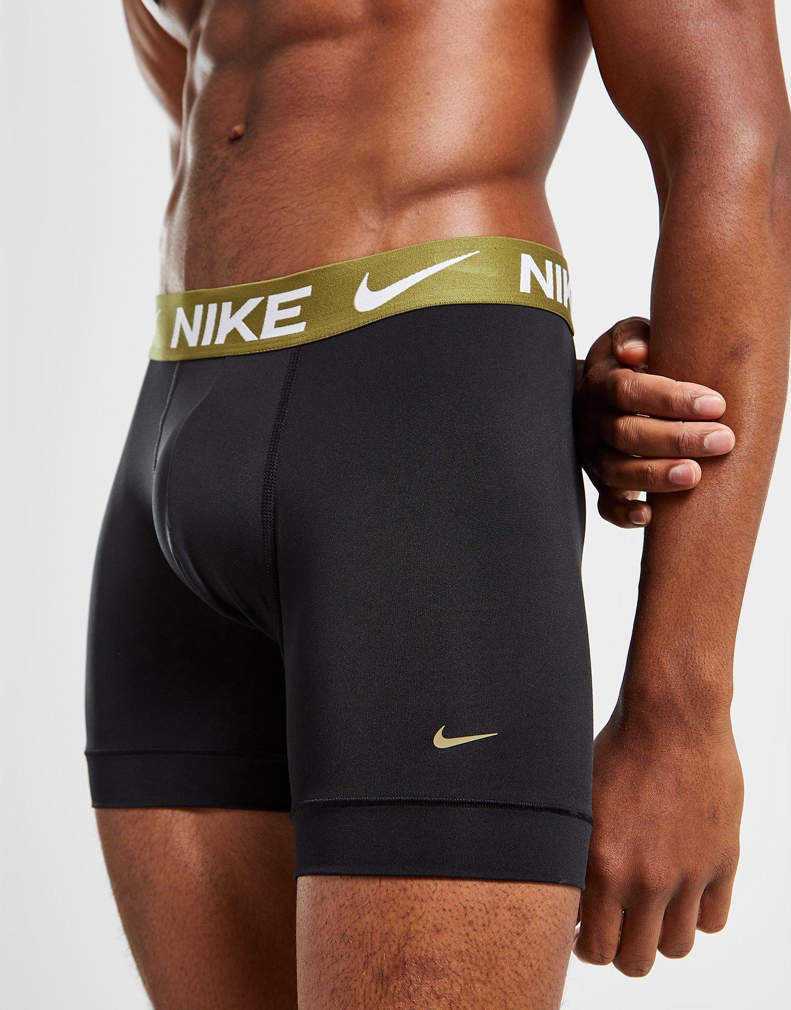 Pánska spodná bielizeň NIKE 3-PACK BOXERS  0000KE11571M9 Čierna