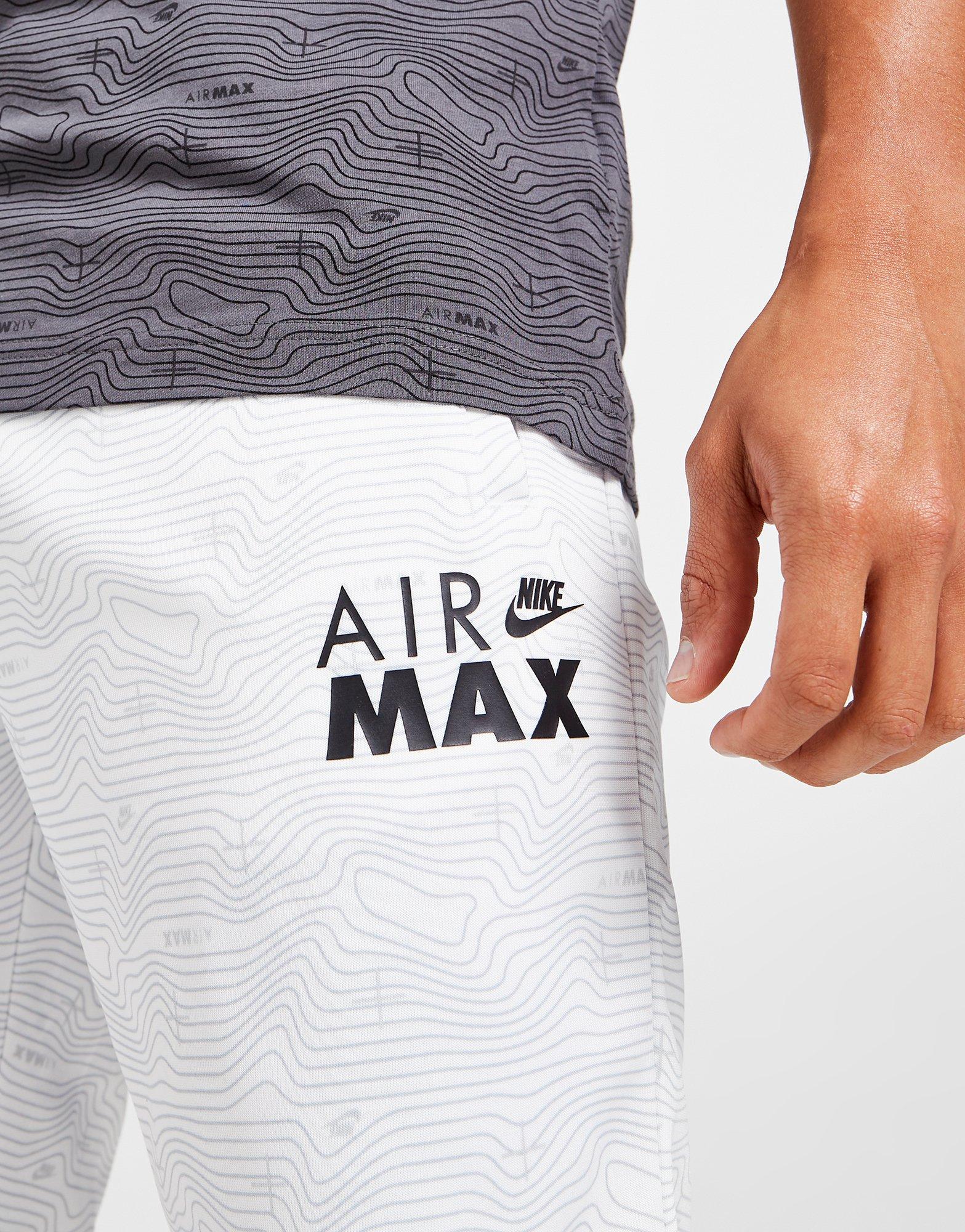 Pánske šortky NIKE ŠORTKY  AIR MAX ALL OVER PRINT SHORTS DO7243-100 Biela