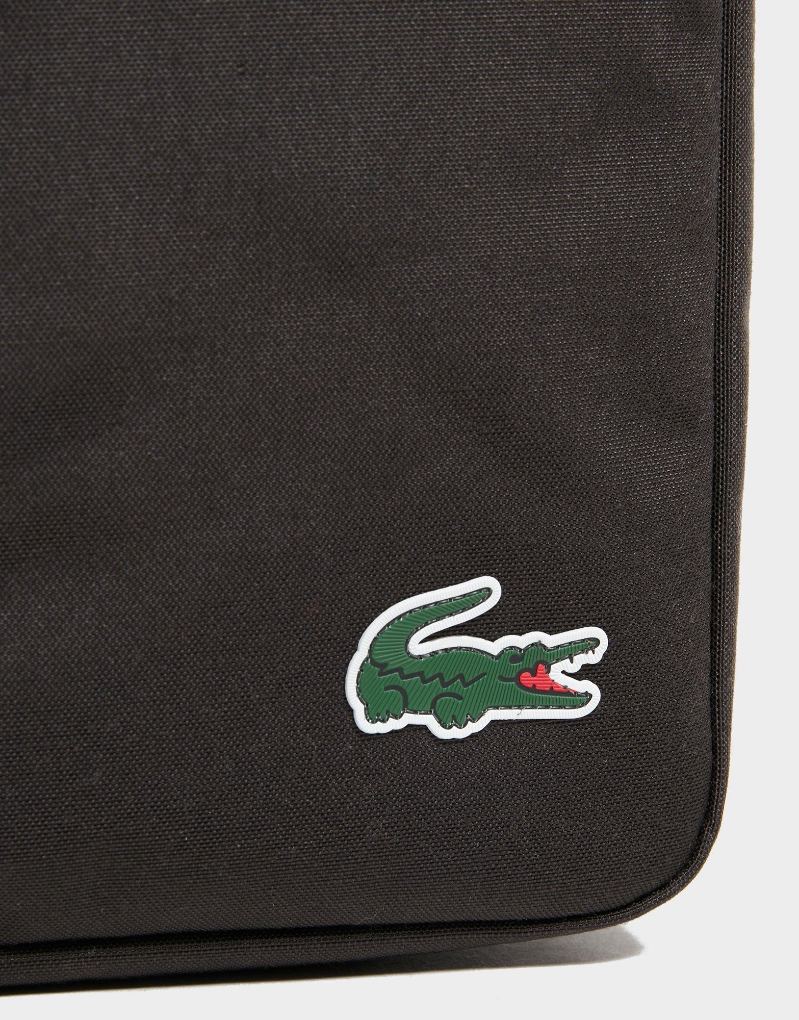 Dámska taška LACOSTE TAPE SHOULDER BAG  NH3872UG Čierna