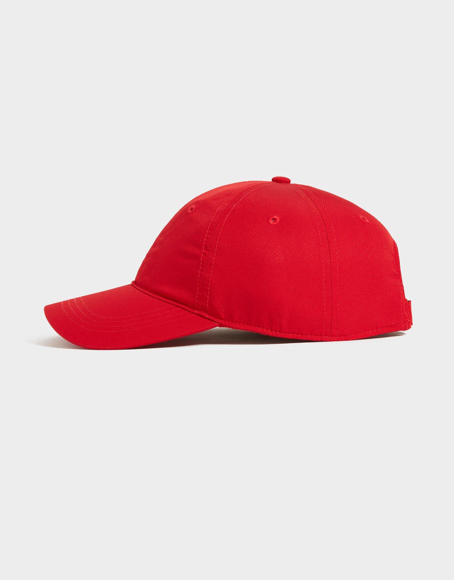 Дамска шапка LACOSTE ШАПКА CAP RED RK2662HEN Червен
