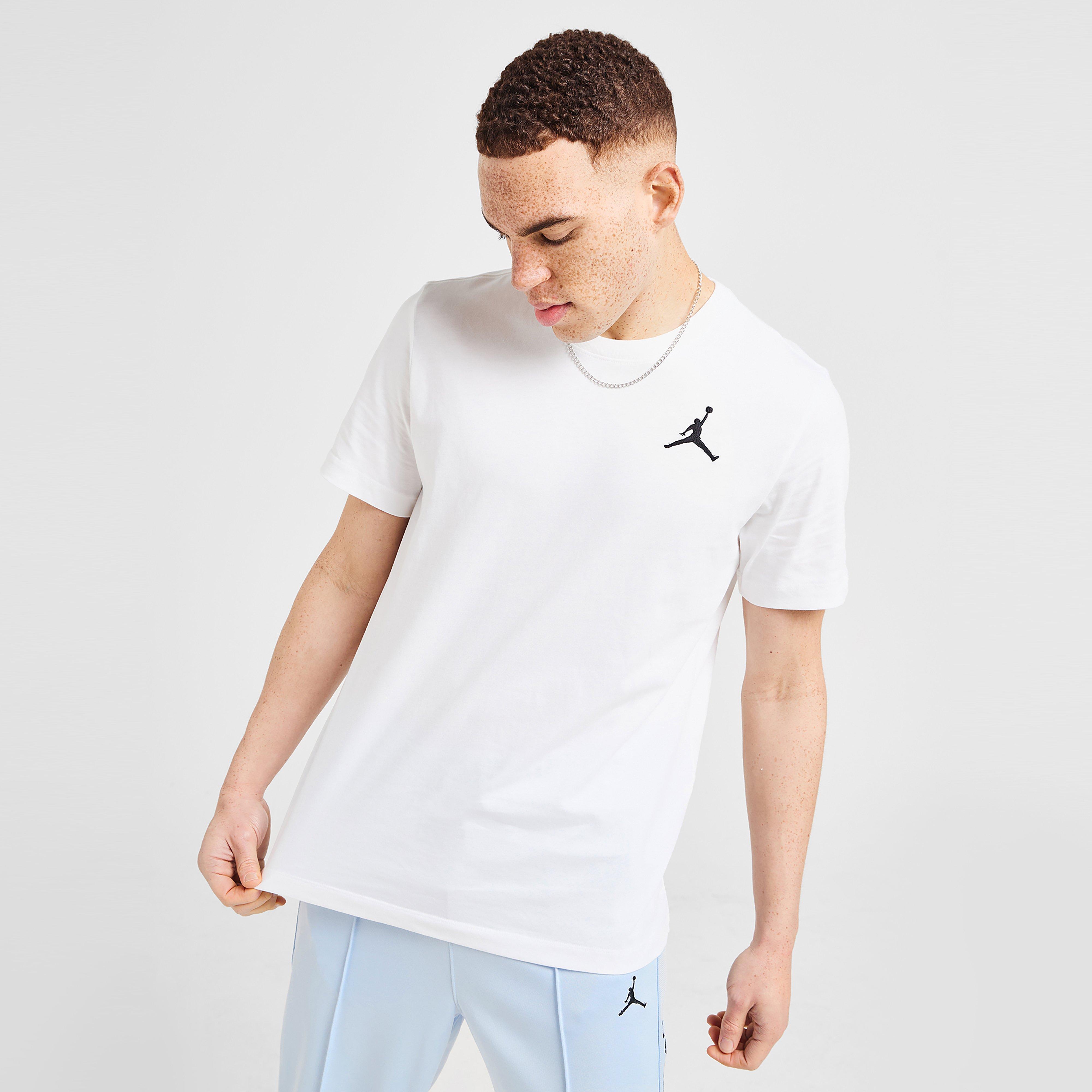 Koszulka, t-shirt męski JORDAN T-SHIRT M J JUMPMAN EMB SS CREW