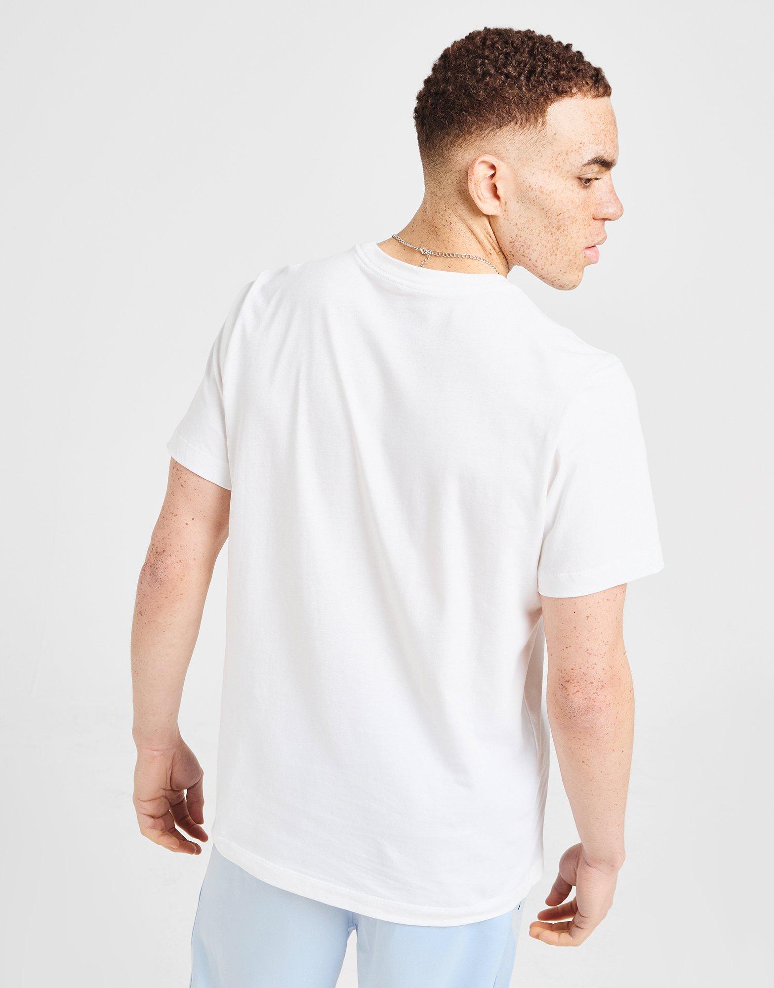 Férfi póló JORDAN PÓLÓ M J JUMPMAN EMB SS CREW DC7485-100 Fehér