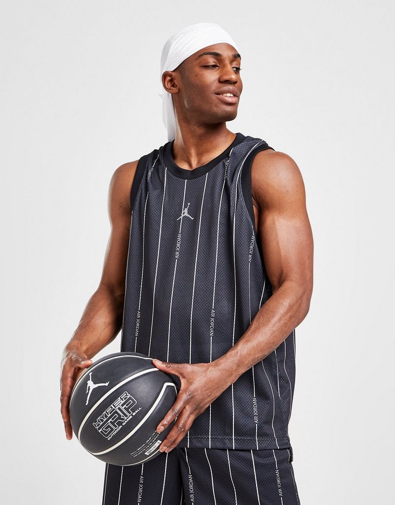 JORDAN BEZRĘKAWNIK STRIPE BASKETBALL VEST DM1380-010 Czarny
