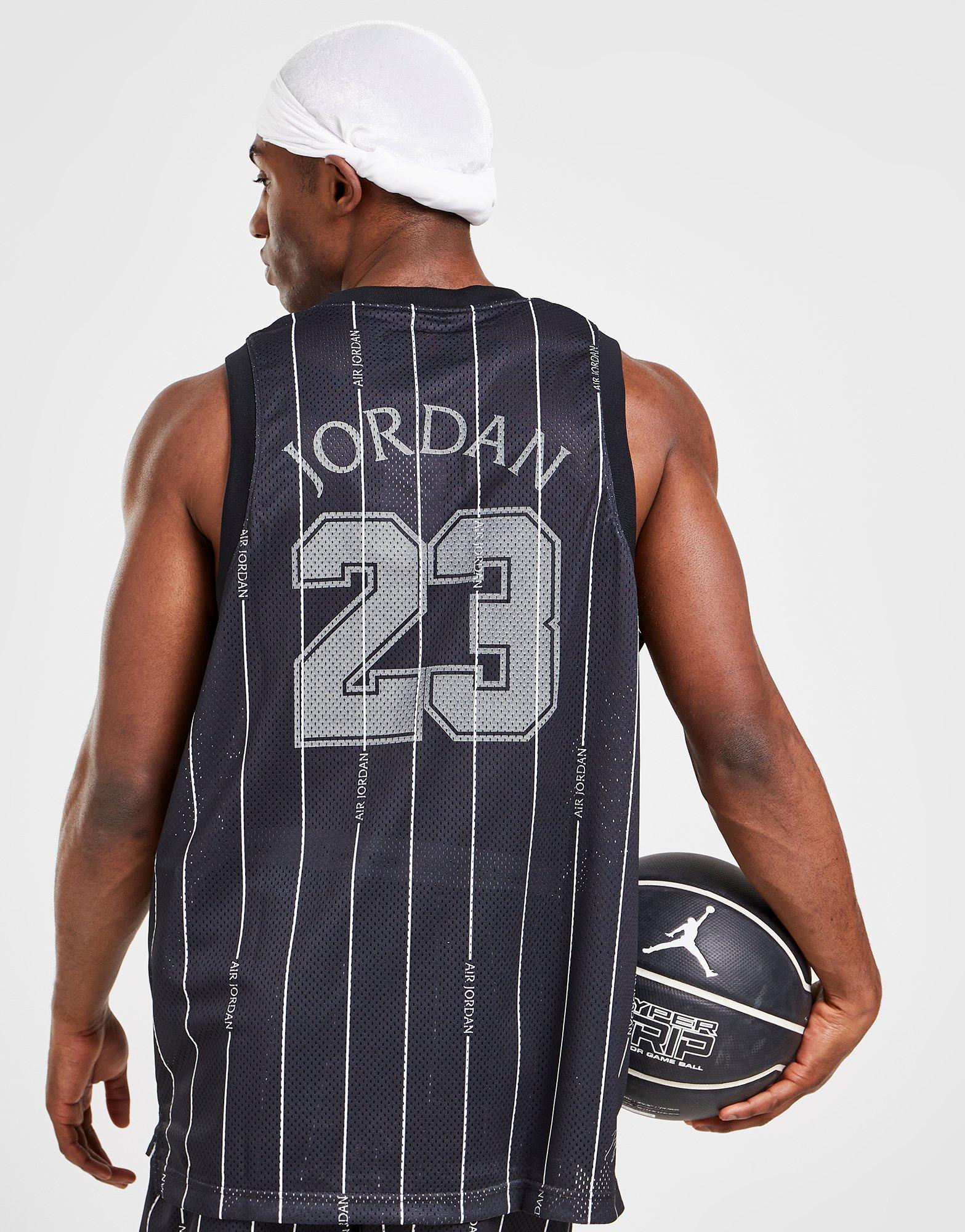Pánska vesta JORDAN VESTA STRIPE BASKETBALL VEST DM1380-010 Čierna