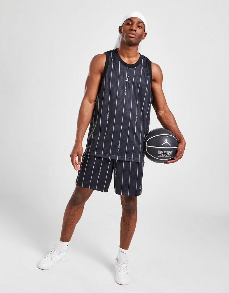 JORDAN BEZRĘKAWNIK STRIPE BASKETBALL VEST DM1380-010 Czarny