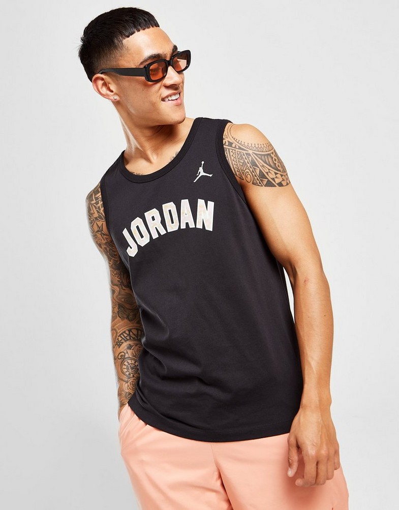 JORDAN TANK M J SPRT DNA GFX TANK DM1458-010 Czarny