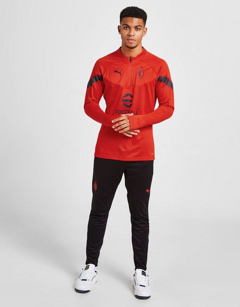 Komplet dresowy męski PUMA DRES AC MILAN TRAINING TRACK PANTS 76757708 Czarny