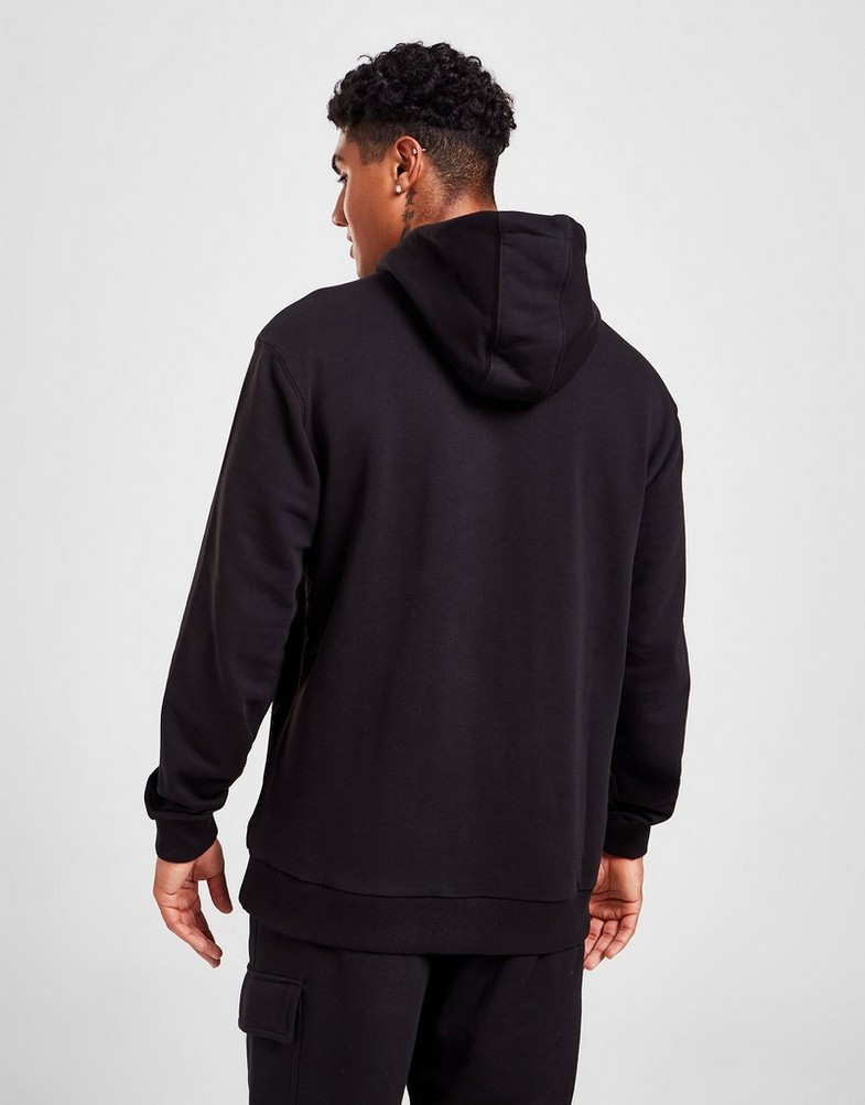Koszulka, t-shirt męski PUMA KRÓTKI RĘKAW AC MILAN CULTURE HOODIE 76760601 Czarny