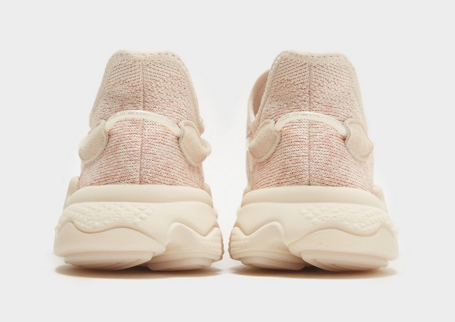 Buty sneakersy damskie ADIDAS OZWEEGO KNIT HALO IVORY' GY9639 Beżowy