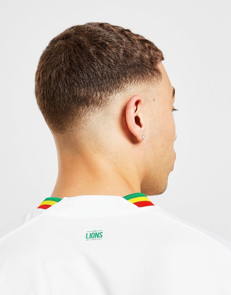 Koszulka, t-shirt męski PUMA KRÓTKI RĘKAW SENEGAL HOME SHIRT 2022/23 76569401 Biały