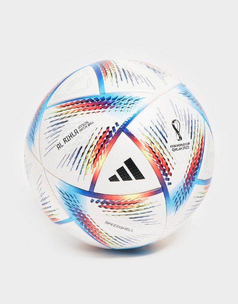 ADIDAS PIŁKA FIFA WORLD CUP 2022 AL RIHLA PRO FOOTBALL H57783 Biały