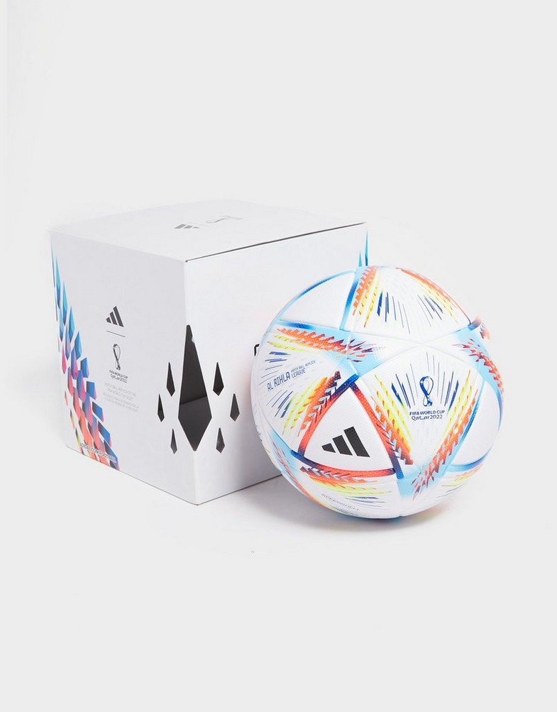 ADIDAS PIŁKA WORLD CUP 2022 AL RIHLA LEAGUE FOOTBALL H57782 Biały