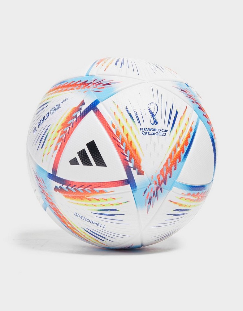 ADIDAS PIŁKA WORLD CUP 2022 AL RIHLA LEAGUE FOOTBALL H57782 Biały