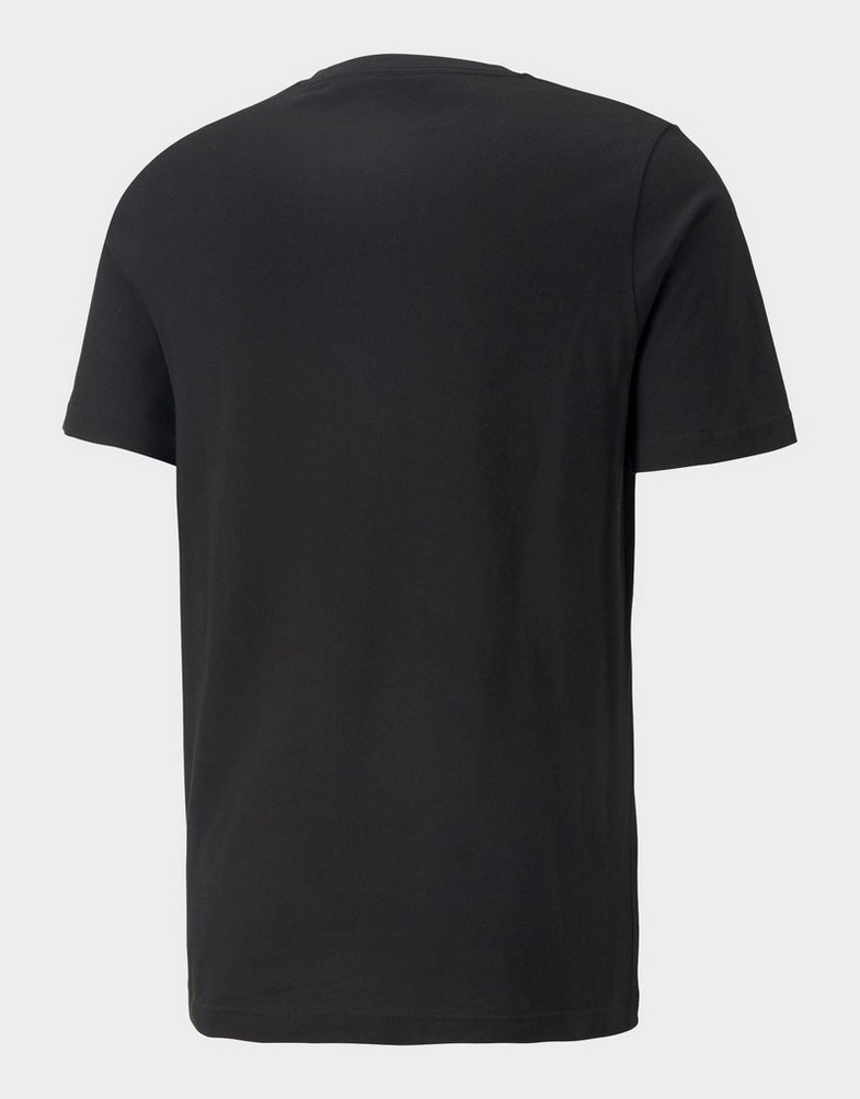 Koszulka, t-shirt męski PUMA KRÓTKI RĘKAW MANCHESTER CITY FC CULTURE T-SHIRT 76779302 Czarny