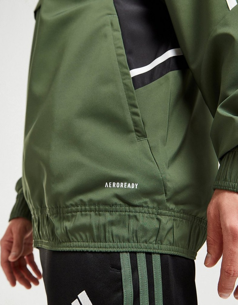 Koszulka, t-shirt męski ADIDAS KRÓTKI RĘKAW CELTIC FC PRESENTATION JACKET HA5425 Zielony