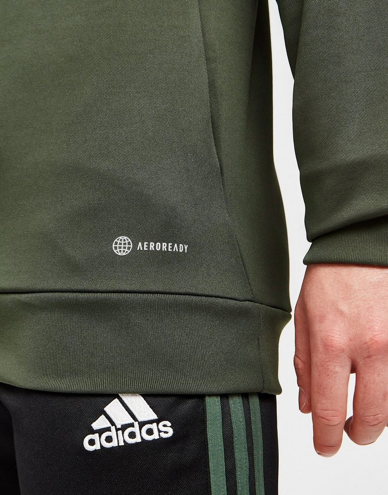 Koszulka, t-shirt męski ADIDAS KRÓTKI RĘKAW CELTIC FC TRACK HOODIE HA5436 Zielony