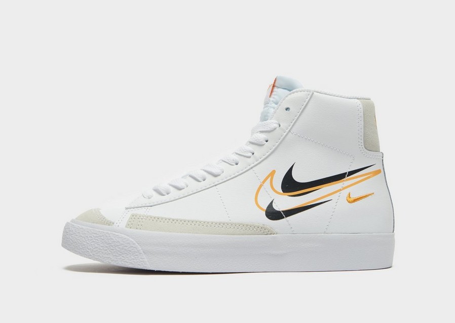 Buty sneakersy dla dzieci NIKE BLAZER MID '77  DV7142100 Biały